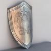 Medieval Etched Dragon Templar Shield Metal Shield Larp Cosplay  Display Shield Halloween Costume