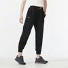 Under Armour Solid Color Nine-Point Elastic Waist Cuffed Casual Pants Women bottoms Black 1368739-001