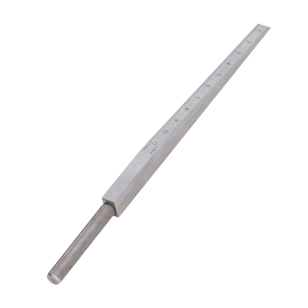 Double Scale Taper Gauge Stainless Steel Hole Measure Tool Gap Gauge Gap Feeler Welding Alignment