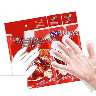 OEING Thickened Transparent Disposable PE Gloves (10000 Count)