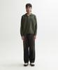 NONBLANK Wool Collar Knit_Arborist Green