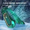 2026 New Best Sellers Wearable Neck Fan Portable Air Conditioner Bladeless Neck Fan Air Cooler 5 Gears and LED Display Screen
