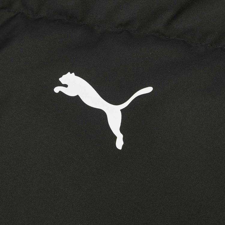 Puma Ess+ Fw25 Dūnu jaka Sērija Pīļu dūnas Burtu Stāvapkakle Silta Vējcaurlaidīga Sporta Rāvējslēdzējs Garas Piedurknes Dūnu Jaka Vīriešu Jakas 635857-01