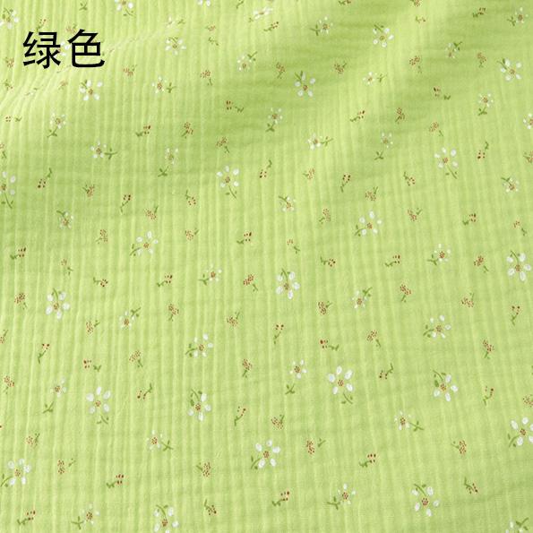 135*100cm Wide High Quality Soft Double Crepe Floral Cotton Fabric, Making Anti Mosquito Pants Small Blanket Cloth