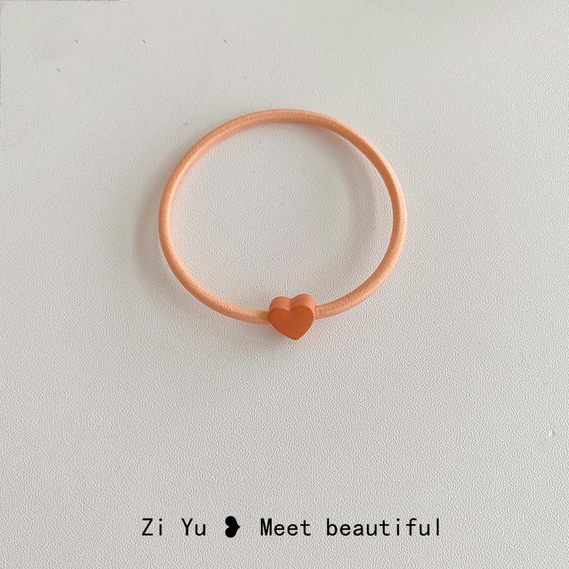 Sweet Candy Color Hair Elastic Band - High Elasticity for Girls