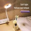 Adjustable Brightness Voice-Controlled USB Night Light for Bedroom - Table Lamp with Sound Activation, Free Shipping