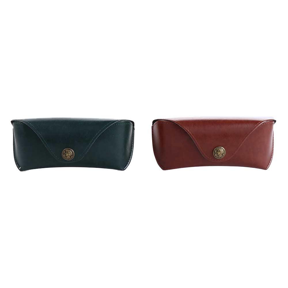 Glasses Box Male Eyewear Protector Case Sunglasses Pouch Eye Glasses Holder Leather Glasses Case