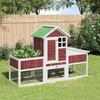 Exclusive House - Moka Hutch 170x63x113 Cm Solid Pine Wood