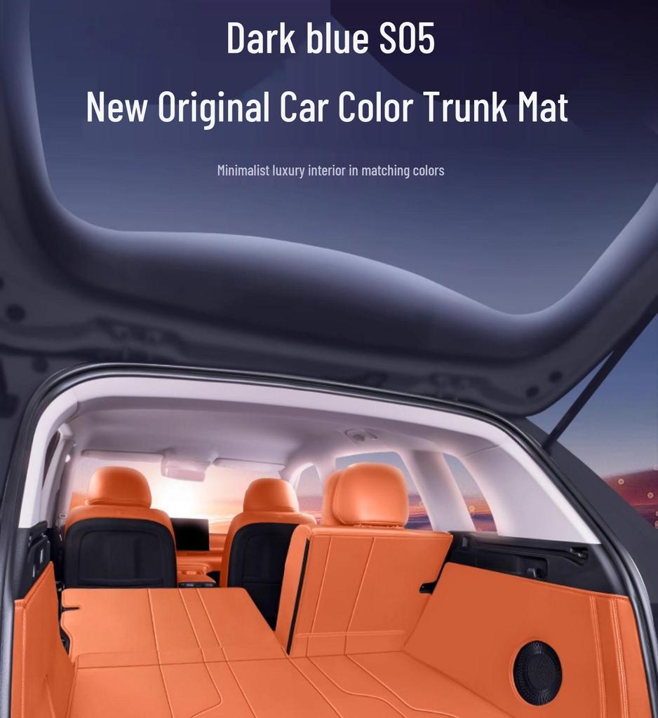 Full Coverage Trunk Mat for 2026 Shenlan S05 - Changan Car Interior Modification