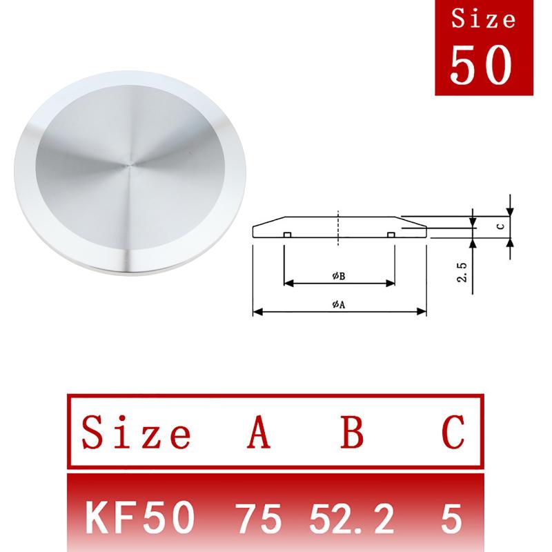 SUS304 Stainless Steel KF Beer Brewing Fitting Full Range KF10 to KF63 High Temperature Resistant for Home Brewing