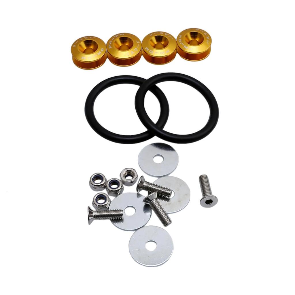 094D Quick Release Fasteners For JDM-Car Bumpers for Hatch Lids Fixed Buckle Nut