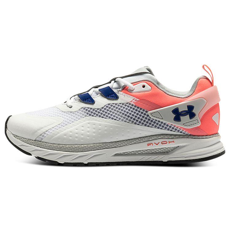 Under Armour Women s HOVR Flux MVMNT Running Shoes White Bright Orange 3025355-101 38.5