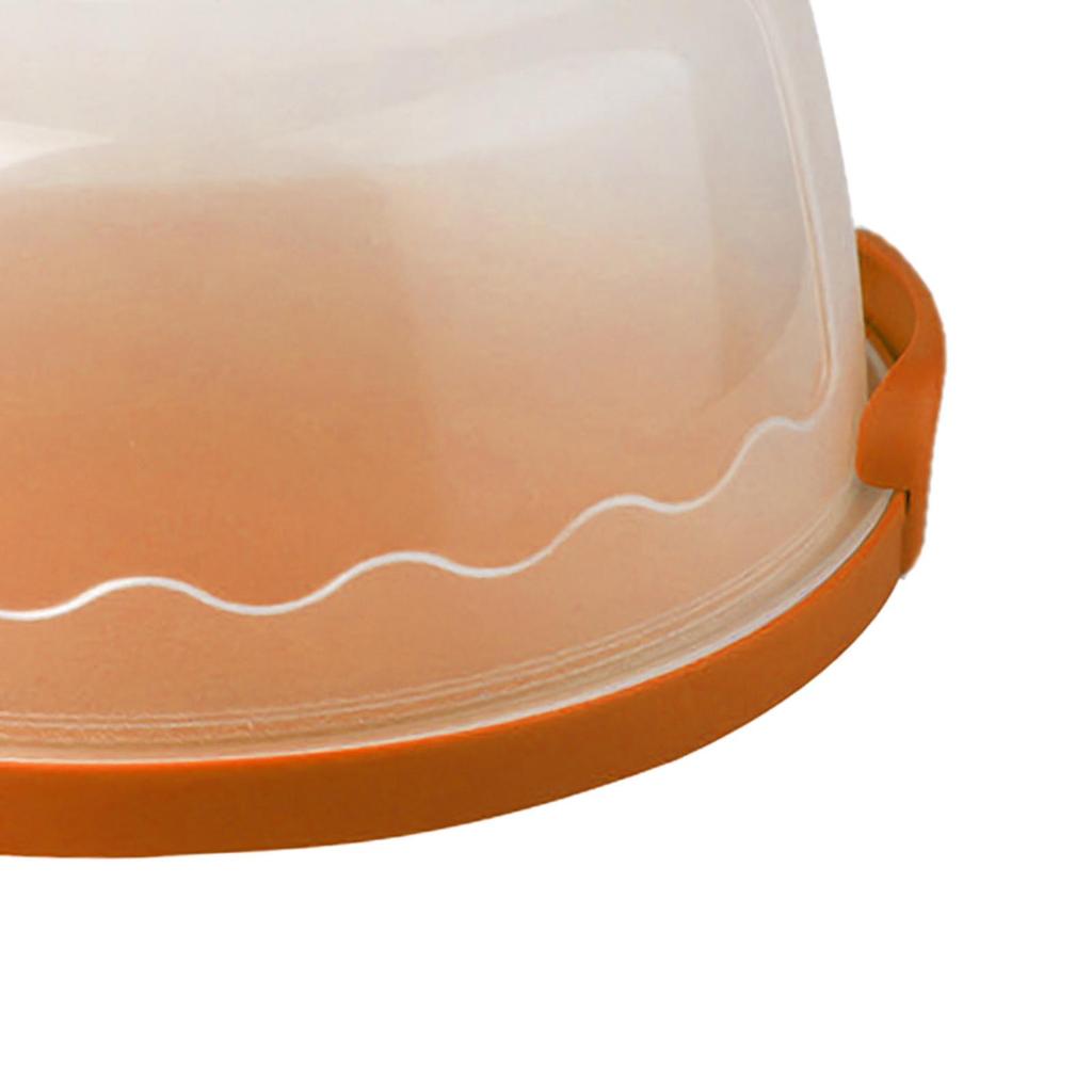 Cake Box, Tray, Container, Pastry Stand, Airtight Lid, Practical Handle, PP Material,