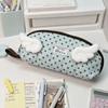Mehrschichtige Stifttasche Polka-Dot-Print Federmäppchen Ins Federmäppchen Schulbedarf