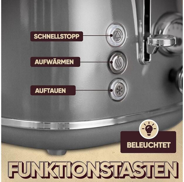 Тостер Proficook PC-TA 1193 anthrazit (511193)