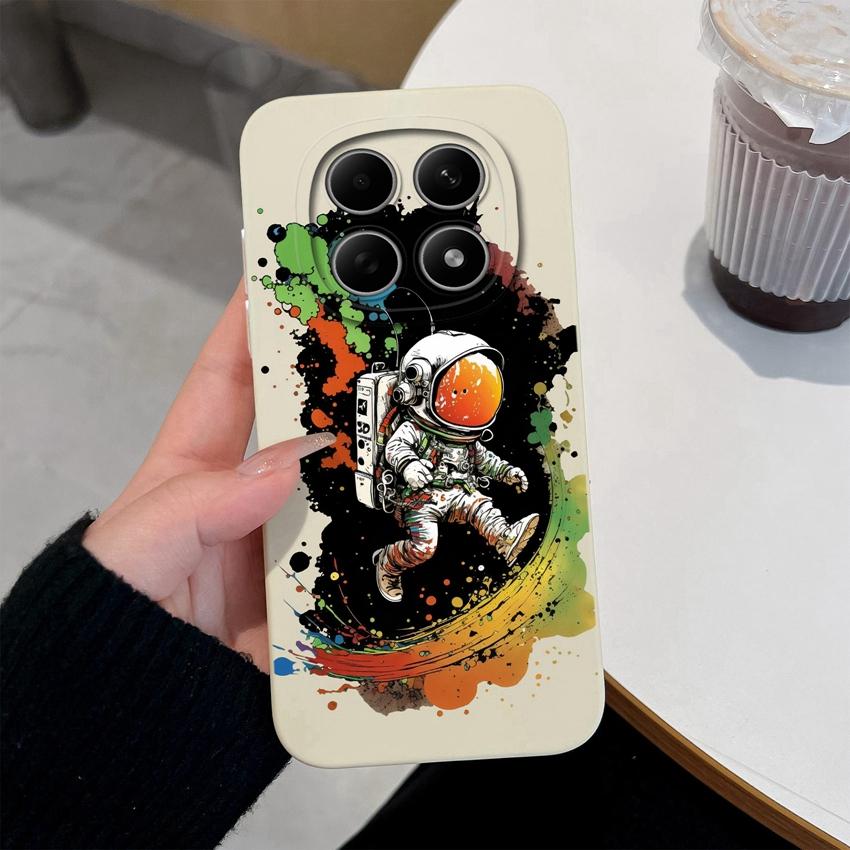 For Redmi Note 15 Pro 4G 5G 15 Pro+ 15 Pro Plus Phone Case Retro Butterfly Cover For Xiaomi Redmi Note15 Soft Smooth Liquid Silicone Lightweight Shell