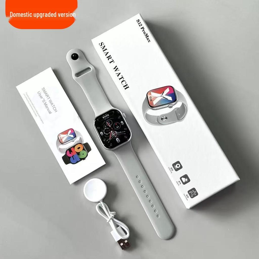 S9 Smartwatch: Bluetooth-Anruf, Herzfrequenz- und Blutdruckmonitor, Multifunktionale S10 Sport Herrenuhr