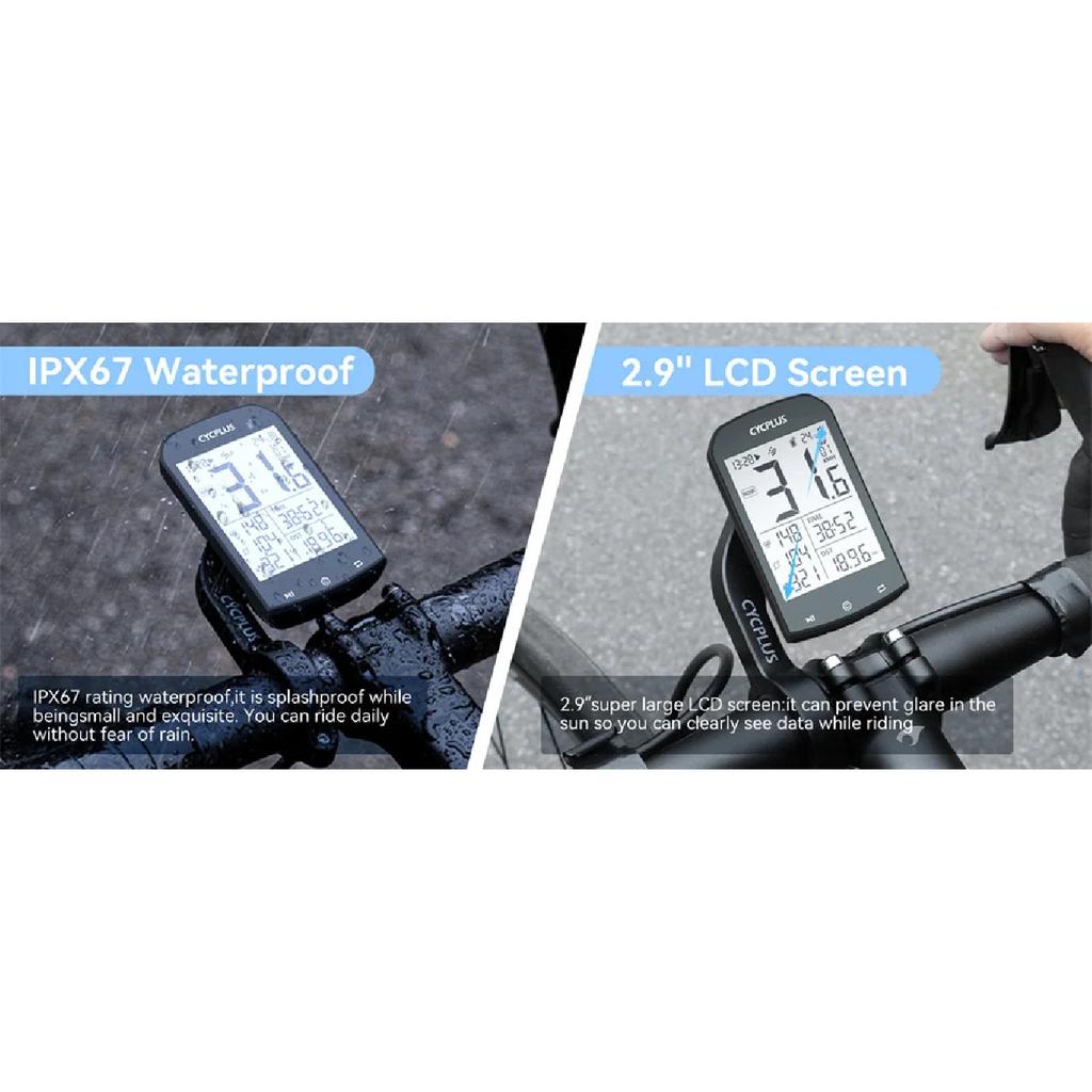 CYCPLUS M1 GPS Bike Computer Cycling Accessories Bicycle Speedometer BLE 5.0 ANT+ Cycle Ciclismo Kilometer Counter for Riding