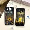 Popular Horror Game L-Little N-Nightmares Silicone Matte Phone Case For Iphone 13 14 15 16 Pro Max 11 12 X Xs Max Soft Cover