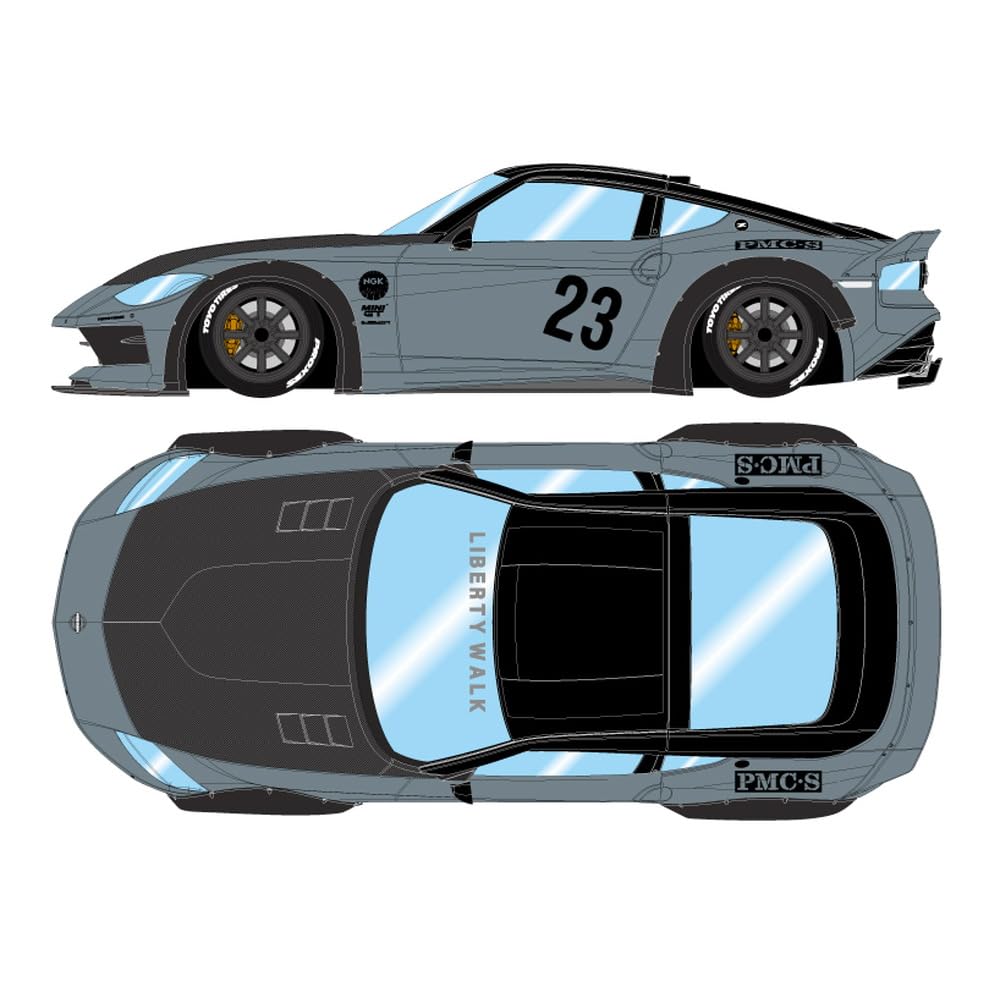 

Макияж EIDOLON LB NATION Fairlady Z Watanabe Серый Готовое изделие LB023C 1/43 (РЗ34) (Колеса RS с 8 спицами)