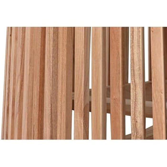 Table de Salle à Manger - HOME ESPRIT - Mindi - Bois Massif - 150 x 150 cm - 8 Places