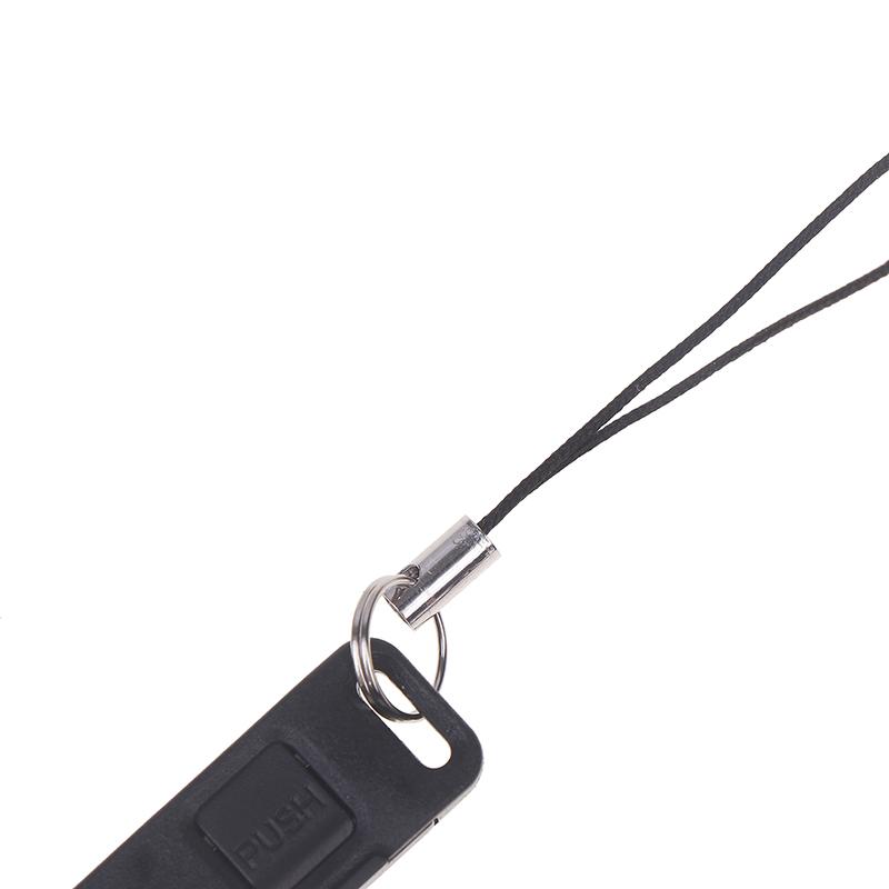Multifunktionale Kartensteckplatz-Aufbewahrungsbox Tf Sim-Karten-Auswerfer-Speichersteckplatz Mit Lanyard Anti-Verlust Sim-Karten-Entfernungsnadel Stift 1 Stück