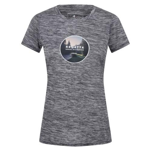 

Regatta Womens/Ladies Fingal VII Logo Marl T-Shirt 16 UK