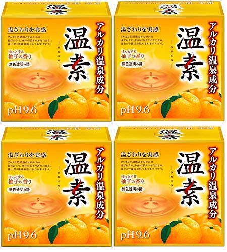 

Bulk Purchase: Earth Chemical Onso Bath Additives, Yuzu Scent, 15 packets [Quasi-drug] x 4 packs