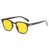 Retro Sunglasses Men Women Popular Square Oval Sun Glasses Ladies Black Eyeglasses Driver Goggles UV400 Mirror