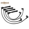 2750123B70  4PCS Spark Plug Wires For Hyundai Elantra Tiburon Tucson For Kia Spectra Spectra5