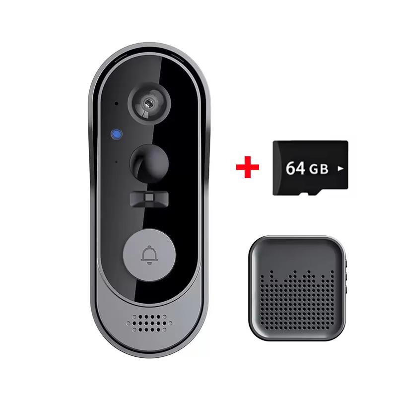 Tuya Doorbell Camera Wireless Bundle Doorbell Smart Home WIFI HD Outdoor Door Bell Camera Security Video Intercom Night Vision