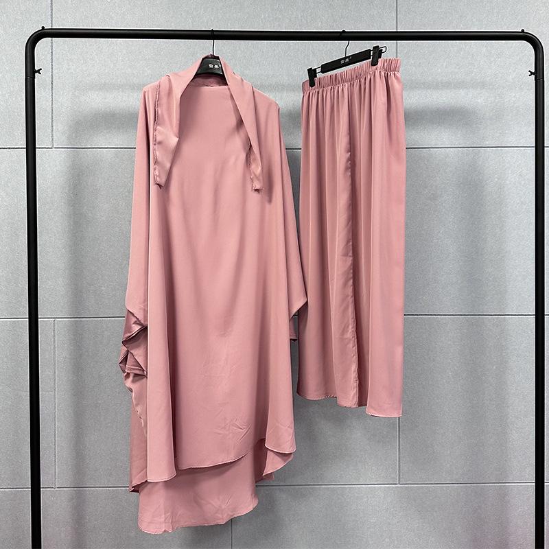 TikTok Fashion Women's Two-Piece Long Dress & Skirt Set