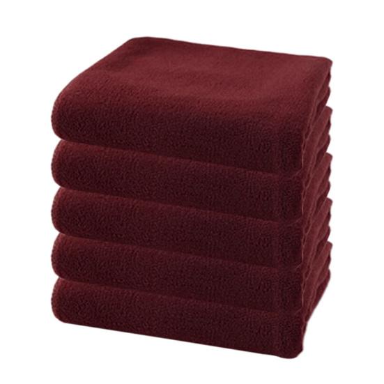 5Pcs Absorbent Microfiber Towel Quick Drying Washcloth 14" X 30" Skin-Friendly Towel for Bathroom Fitness Sports Yoga Beach