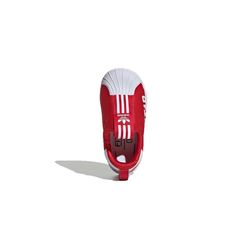 Adidas Originals Superstar 360 X Comfortable Low top Skateboard Shoes Red Infant And Toddler EG3407