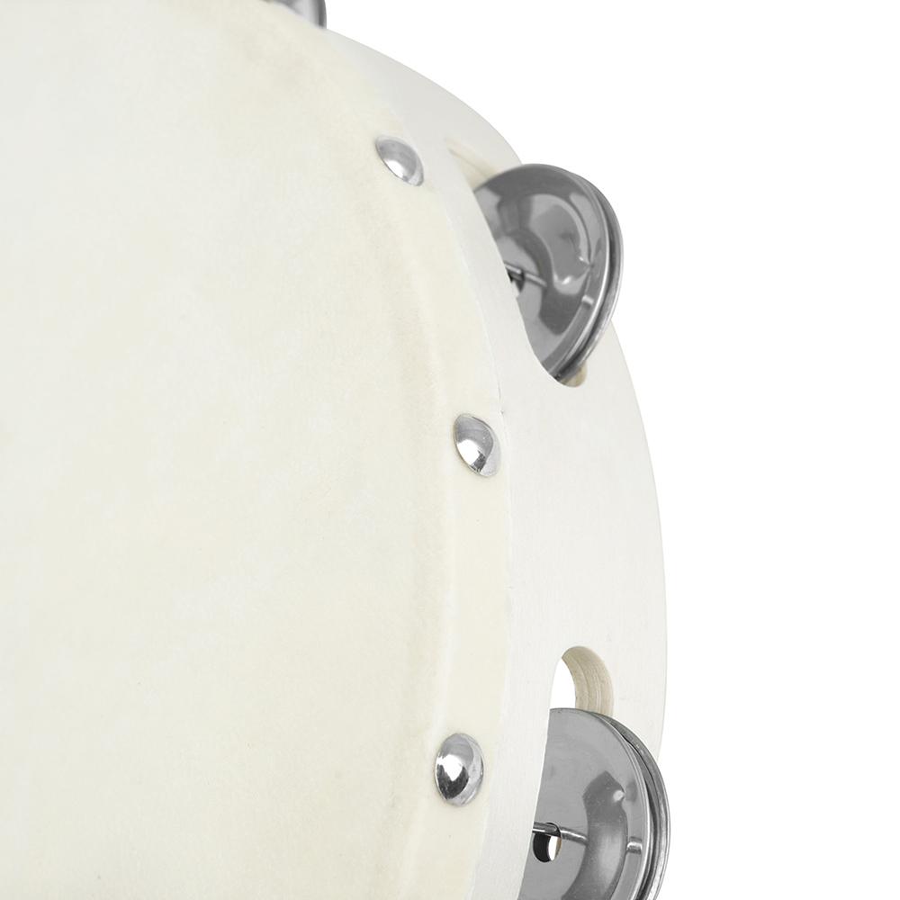 10 Inch Orff Tambourine Sheepskin Handshake Drum Children's Musical Instruments Tambourine Suit For Kids Enlightenment Education