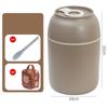 450ml Stainless Steel Lunch Box Thermal Breakfast Cup With Spoon Food Jar Containers Insulated Soup Thermos Vacuum Cup Lunchbox