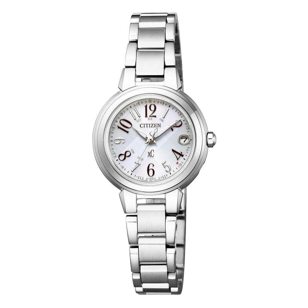 CITIZEN Watch xC ES9430-54B Radio-controlled Waterproof Arabic Numerals Womens Business Student Silver White Made Japan