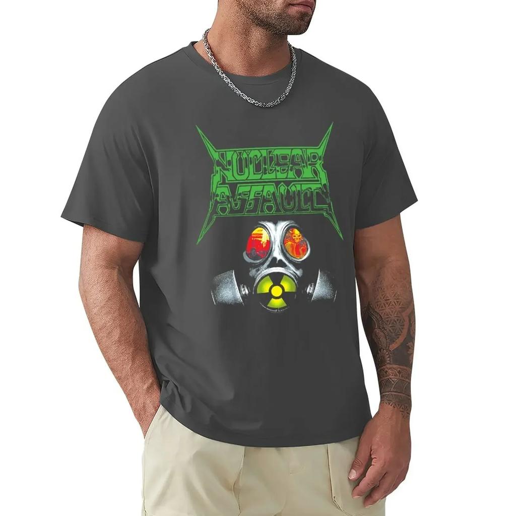 Zoll Anime Kleidung Anime Kleidung Sommer Oberteile Kurzarm T-Shirt T-Shirt Nuclear Assault Kleidung