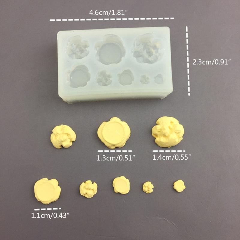 Mini Cookie Bread Biscuit-Resin Molds Miniature Bread Dessert Molds Display-Prop