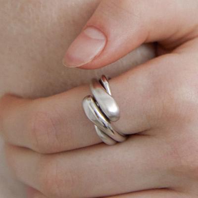 By Hyeres Pairis Ring (Matte Silver) BH7R57764MB