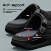 Pantofole Fresche Resistenti all'Usura Antiscivolo con Supporto per Arco Plantare Suola Morbida per Indossare Suola Spessa Traspiranti Anti Odore Scarpe Estive con Fori