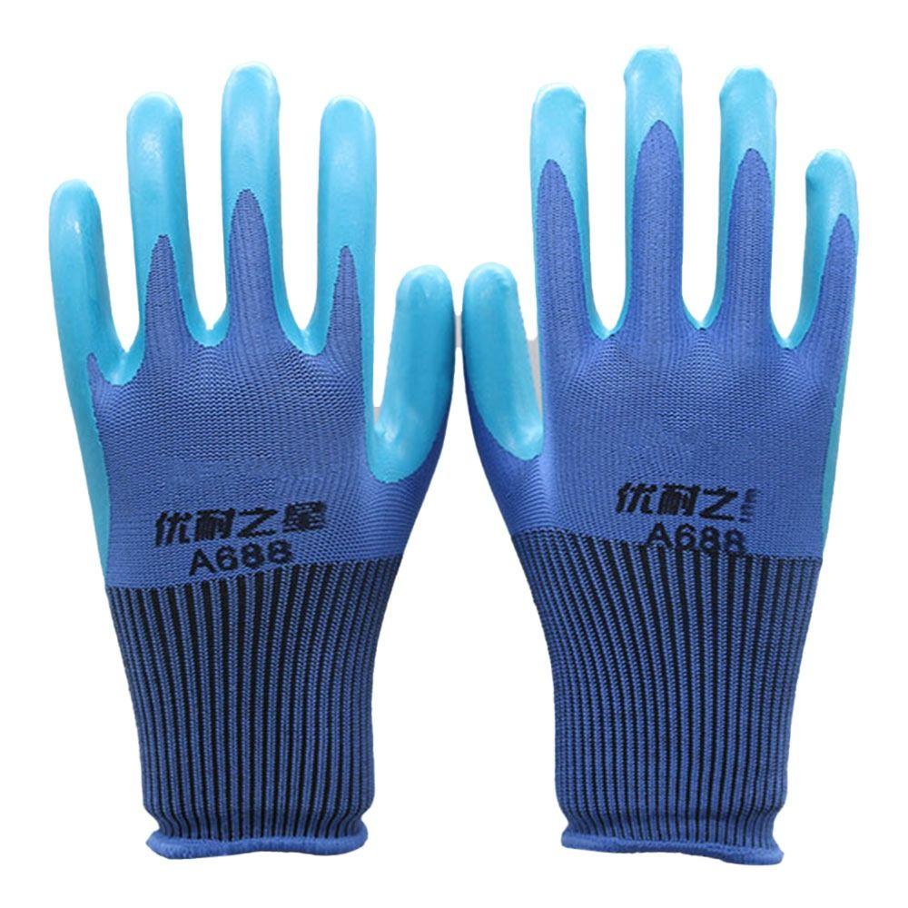 Emboss Embossing Work Gloves Antiskid Protective Mittens  Welding and Cutting