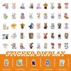 103Pcs Cartoon Sylvanian Families Cute Creative Decorative Stickers