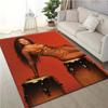 Singer K-KAROL G-G 2026 Music MAÑANA Tropicoqueta Carpet Rug for Bedroom Living Room Decor Sofa Home Area Rug Non-slip Floor Mat