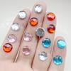 50pcs 10mm Circular Sewing Rhinestone Scrapbook Suitable for Dress Decoration, Diy Jewelry Making and Decoration