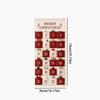 Reusable Christmas Countdown Calendar Fabric Hanging Advent Calendar Advent Calendar  Xmas
