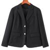 Damen Campus-Stil Anzugjacke - Herbst 2021 Professionelles Interview-Oberteil für Studierende