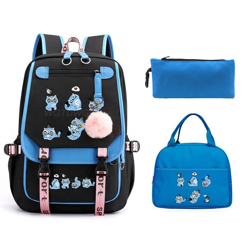 Animation Cartoon Peripheral Printing Children'S Backpack Male And Female Versatile Large-Capacity Student Schoolbag