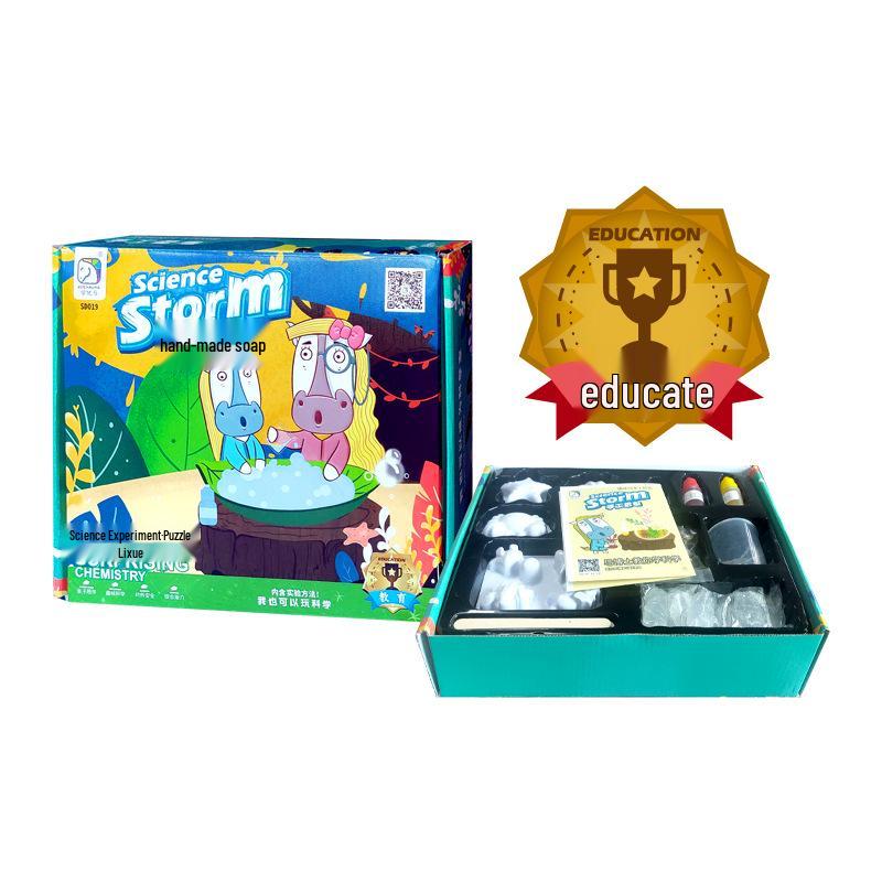 

Сюэюма Эксперименты с мылом ручной работы для детей: Научная игрушка для творческого обучения