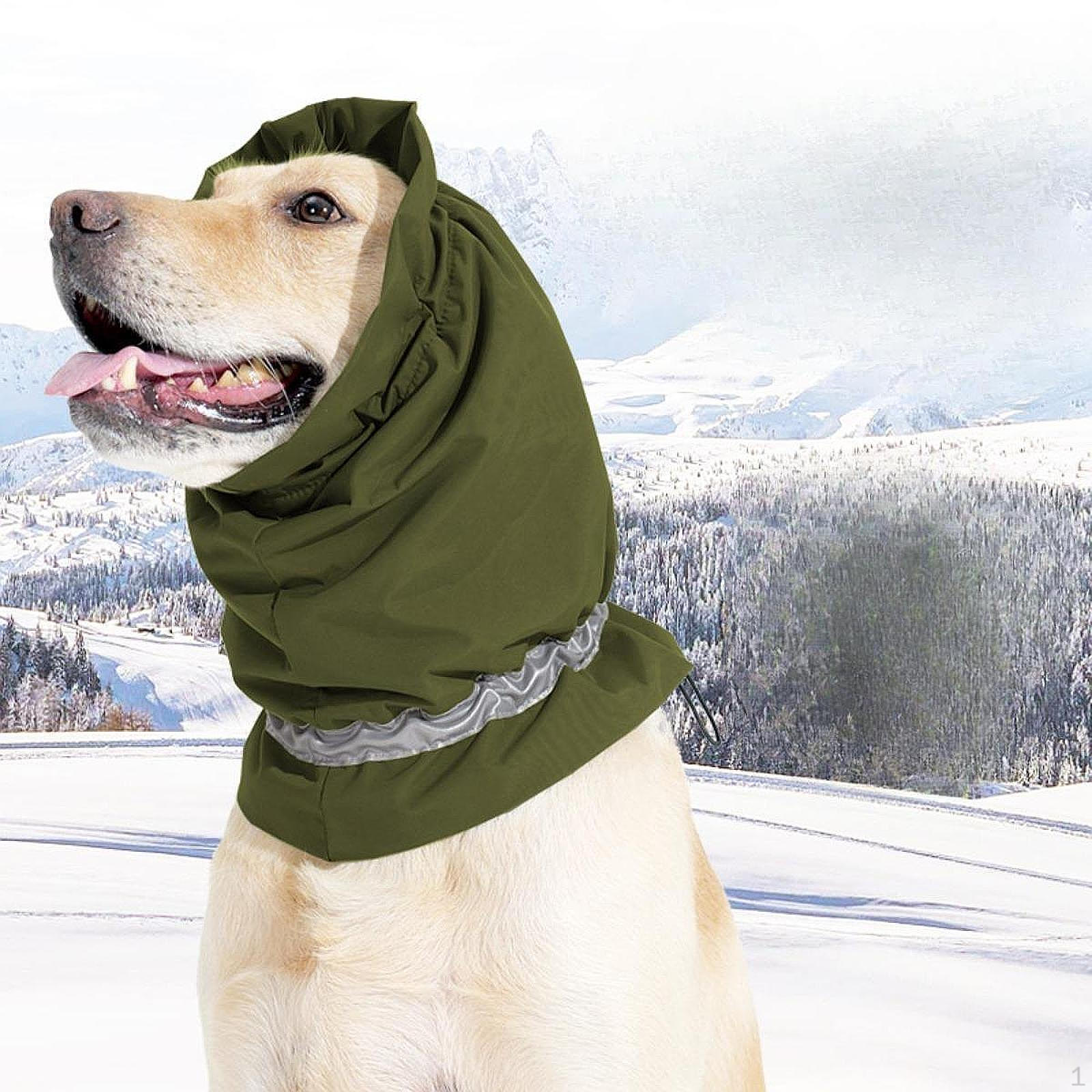 

Успокаивающий капюшон для собак с ушками для занятий с собаками M